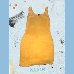 SHEIN Yellow Dress